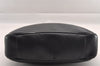 Authentic GUCCI Bamboo 2way Hand Shoulder Bag Purse Leather Black Junk 0930I