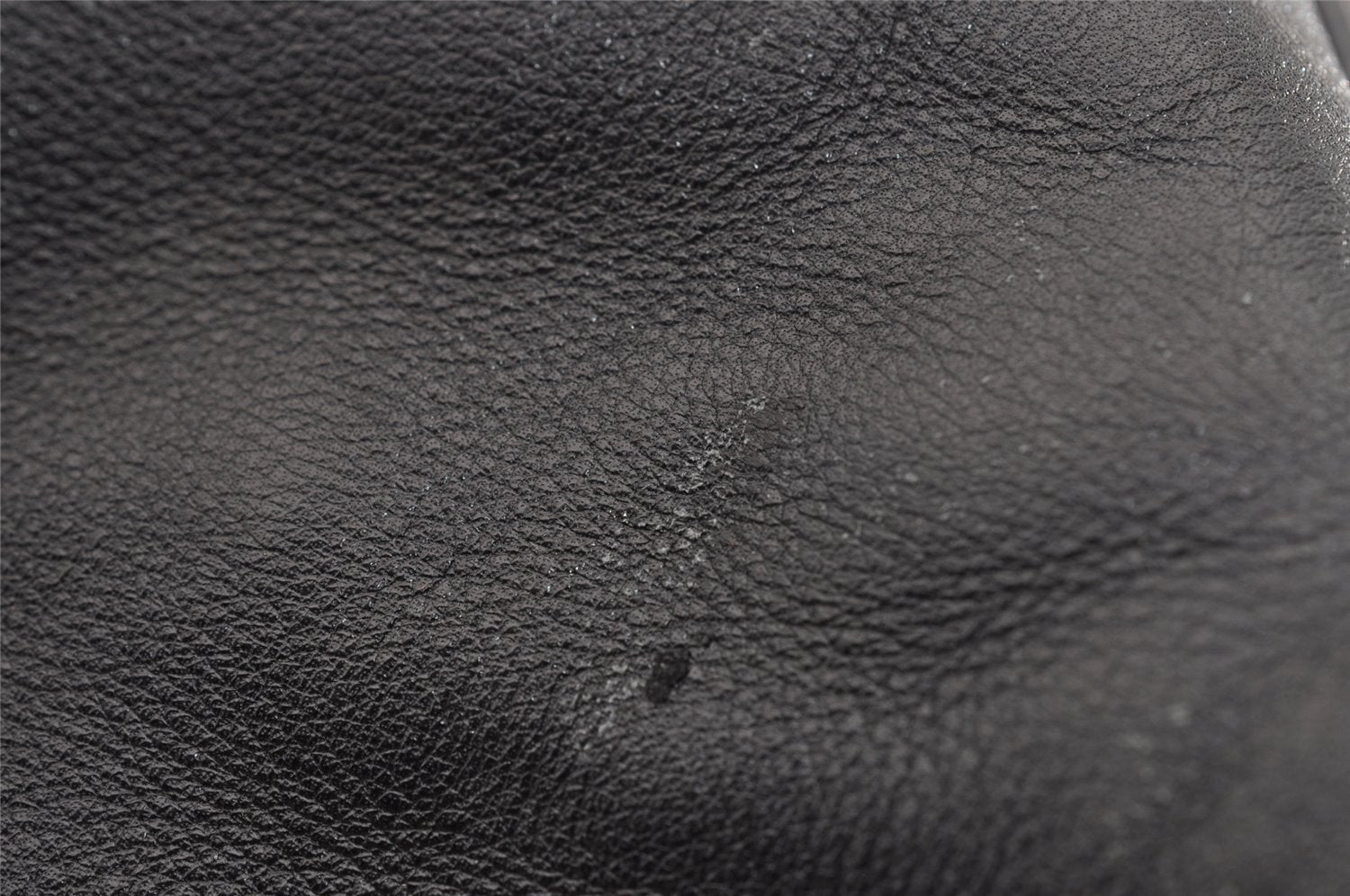 Authentic GUCCI Bamboo 2way Hand Shoulder Bag Purse Leather Black Junk 0930I