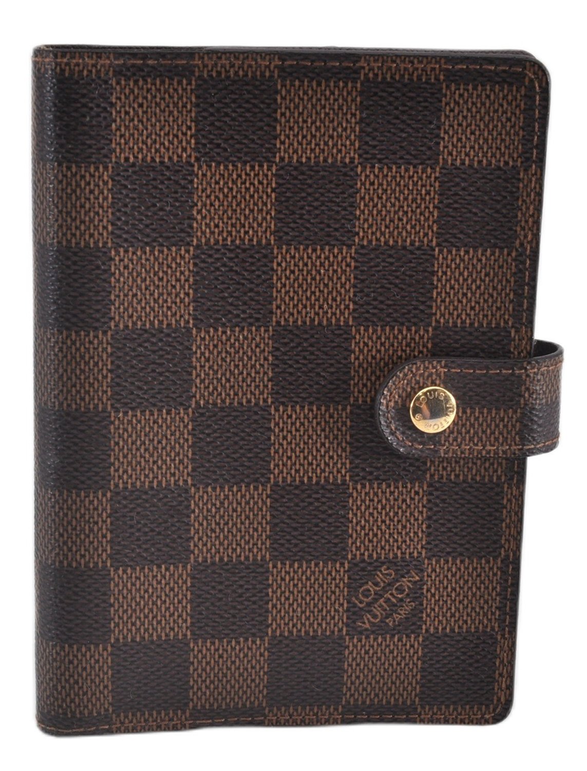 Authentic Louis Vuitton Damier Agenda PM Notebook Cover R20700 LV 0932F