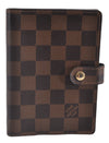 Authentic Louis Vuitton Damier Agenda PM Notebook Cover R20700 LV 0932F