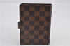 Authentic Louis Vuitton Damier Agenda PM Notebook Cover R20700 LV 0932F