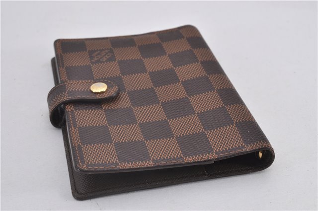 Authentic Louis Vuitton Damier Agenda PM Notebook Cover R20700 LV 0932F