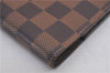 Authentic Louis Vuitton Damier Agenda PM Notebook Cover R20700 LV 0932F
