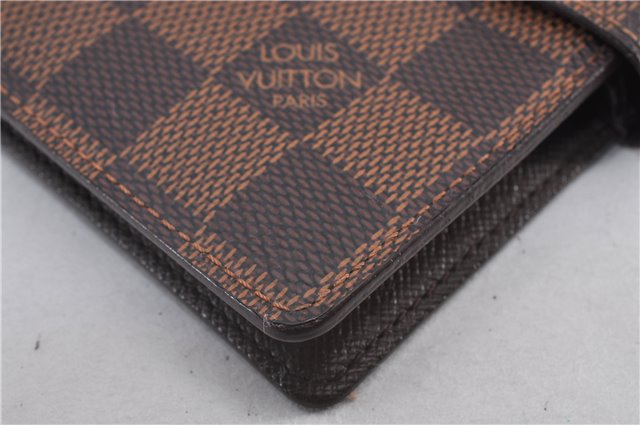 Authentic Louis Vuitton Damier Agenda PM Notebook Cover R20700 LV 0932F