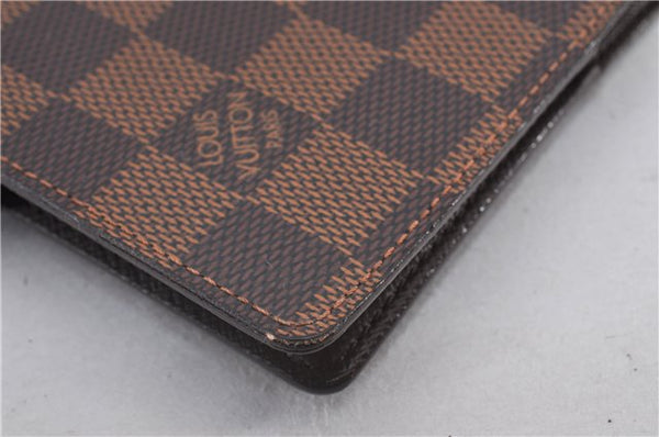 Authentic Louis Vuitton Damier Agenda PM Notebook Cover R20700 LV 0932F
