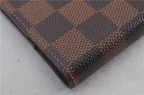 Authentic Louis Vuitton Damier Agenda PM Notebook Cover R20700 LV 0932F