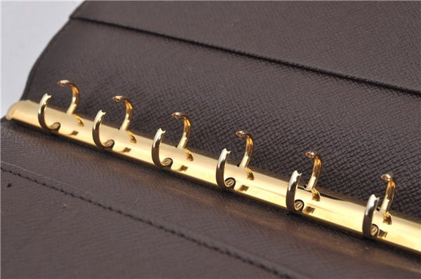 Authentic Louis Vuitton Damier Agenda PM Notebook Cover R20700 LV 0932F
