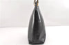 Authentic GUCCI Vintage Bamboo Shoulder Hand Bag Leather 0013007 Black 0934G