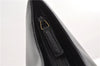 Authentic GUCCI Vintage Bamboo Shoulder Hand Bag Leather 0013007 Black 0934G