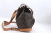 Authentic Louis Vuitton Monogram Montsouris MM Backpack M51136 LV 0935D