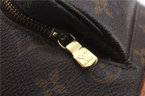 Authentic Louis Vuitton Monogram Montsouris MM Backpack M51136 LV 0935D