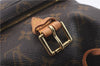 Authentic Louis Vuitton Monogram Montsouris MM Backpack M51136 LV 0935D