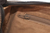 Authentic GUCCI Web Sherry Line Shoulder Cross Bag GG PVC Leather Brown 0935G
