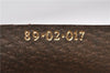 Authentic GUCCI Web Sherry Line Shoulder Cross Bag GG PVC Leather Brown 0935G