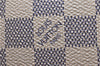 Authentic Louis Vuitton Damier Azur Neverfull PM Tote Bag N51110 LV 0936D