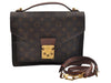 Authentic Louis Vuitton Monogram Monceau 2Way Shoulder Hand Bag M51185 LV 0936I