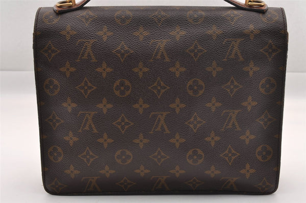 Authentic Louis Vuitton Monogram Monceau 2Way Shoulder Hand Bag M51185 LV 0936I