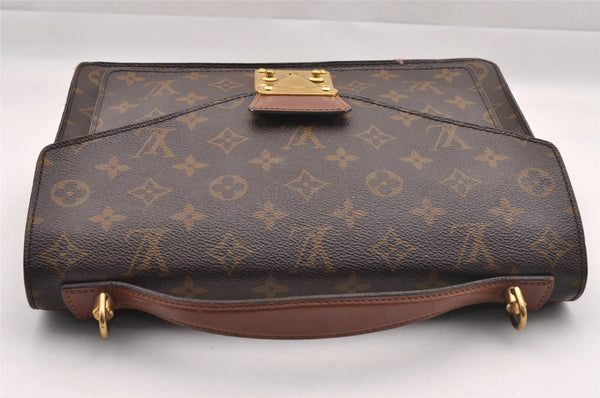 Authentic Louis Vuitton Monogram Monceau 2Way Shoulder Hand Bag M51185 LV 0936I