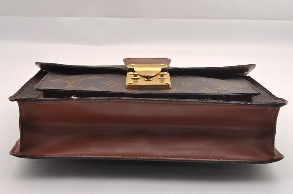 Authentic Louis Vuitton Monogram Monceau 2Way Shoulder Hand Bag M51185 LV 0936I