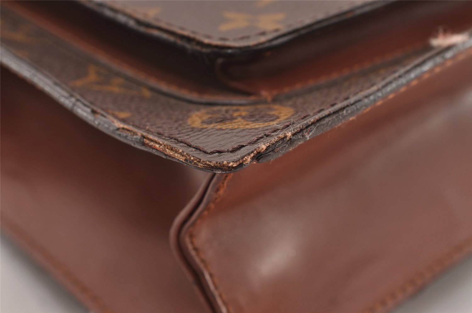 Authentic Louis Vuitton Monogram Monceau 2Way Shoulder Hand Bag M51185 LV 0936I