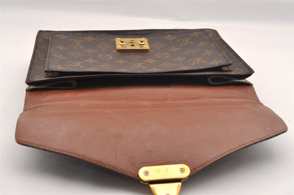 Authentic Louis Vuitton Monogram Monceau 2Way Shoulder Hand Bag M51185 LV 0936I