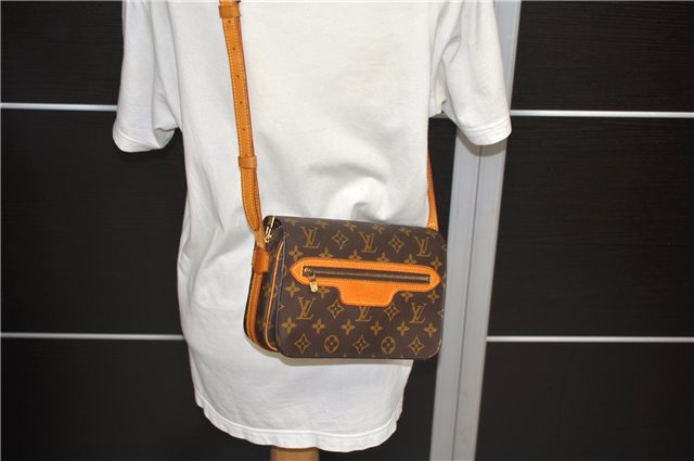 Auth Louis Vuitton Monogram Saint Germain Shoulder Cross Bag M51210 LV 0937D