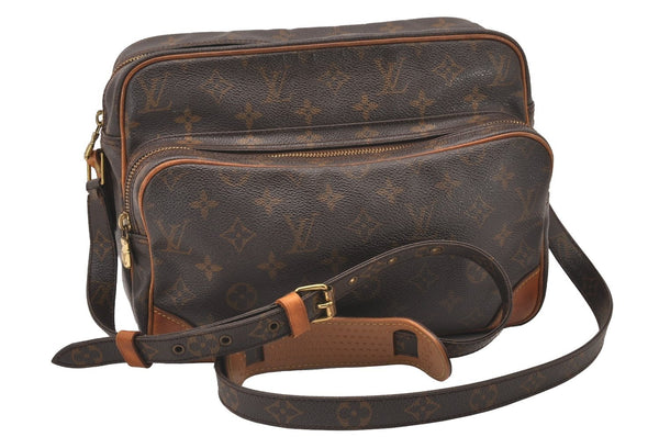 Authentic Louis Vuitton Monogram Nile Shoulder Cross Body Bag M45244 LV 0937I