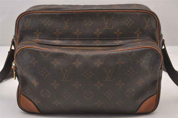 Authentic Louis Vuitton Monogram Nile Shoulder Cross Body Bag M45244 LV 0937I