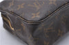 Auth Louis Vuitton Monogram Trousse Toilette 23 Clutch Hand Bag M47524 LV 0938D