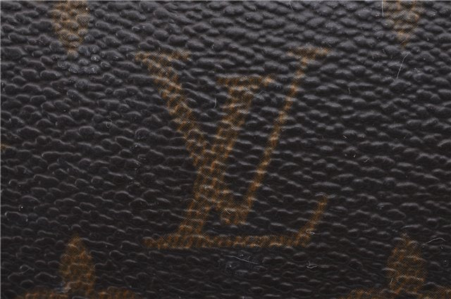 Auth Louis Vuitton Monogram Trousse Toilette 23 Clutch Hand Bag M47524 LV 0938D