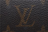 Auth Louis Vuitton Monogram Trousse Toilette 23 Clutch Hand Bag M47524 LV 0938D