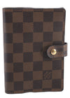 Authentic Louis Vuitton Damier Agenda PM Notebook Cover R20700 LV 0938F