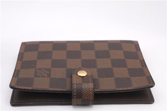 Authentic Louis Vuitton Damier Agenda PM Notebook Cover R20700 LV 0938F