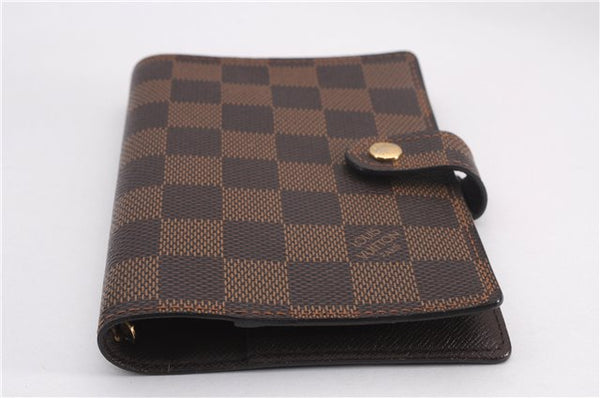 Authentic Louis Vuitton Damier Agenda PM Notebook Cover R20700 LV 0938F