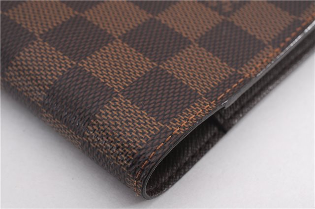 Authentic Louis Vuitton Damier Agenda PM Notebook Cover R20700 LV 0938F
