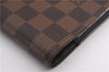 Authentic Louis Vuitton Damier Agenda PM Notebook Cover R20700 LV 0938F