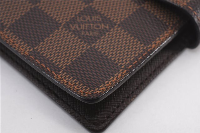 Authentic Louis Vuitton Damier Agenda PM Notebook Cover R20700 LV 0938F