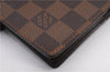 Authentic Louis Vuitton Damier Agenda PM Notebook Cover R20700 LV 0938F