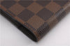 Authentic Louis Vuitton Damier Agenda PM Notebook Cover R20700 LV 0938F