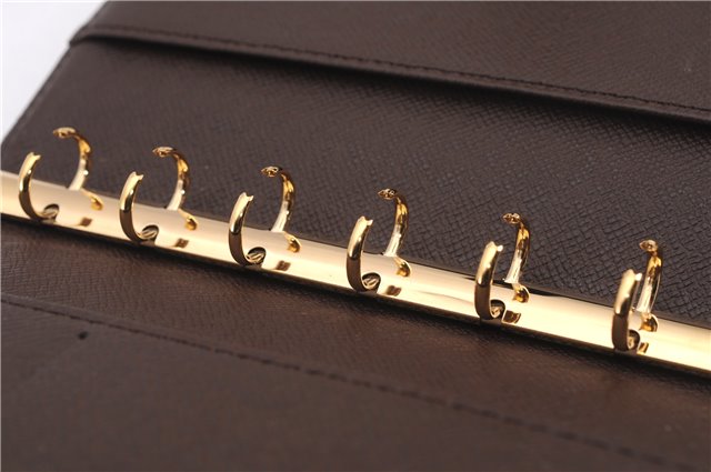 Authentic Louis Vuitton Damier Agenda PM Notebook Cover R20700 LV 0938F