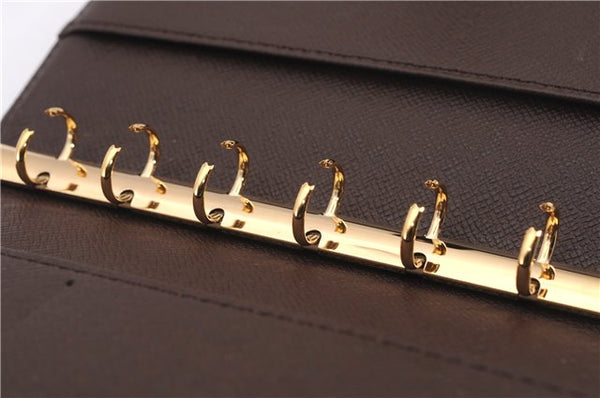 Authentic Louis Vuitton Damier Agenda PM Notebook Cover R20700 LV 0938F