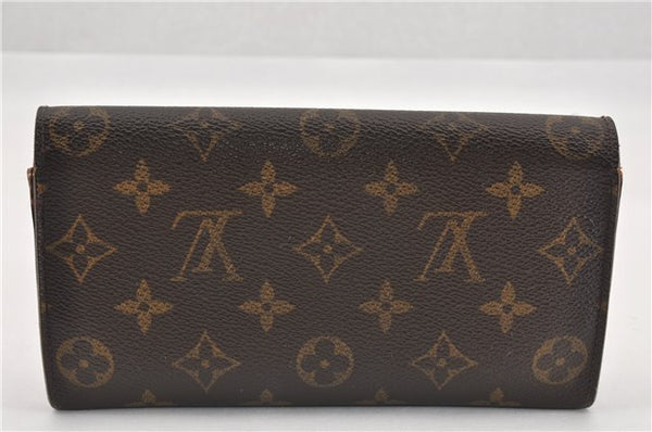 Auth Louis Vuitton Monogram Pochette Porte Monnaie Credit Wallet M61726 LV 0938G