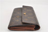 Auth Louis Vuitton Monogram Pochette Porte Monnaie Credit Wallet M61726 LV 0938G