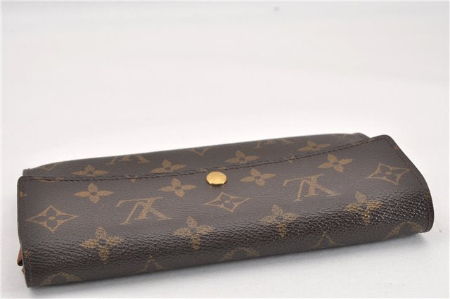 Auth Louis Vuitton Monogram Pochette Porte Monnaie Credit Wallet M61726 LV 0938G