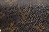 Auth Louis Vuitton Monogram Pochette Porte Monnaie Credit Wallet M61726 LV 0938G