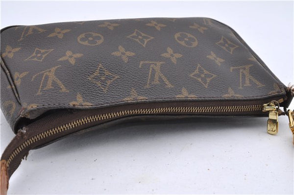 Authentic Louis Vuitton Monogram Pochette Accessoires Pouch M51980 LV 0939D