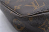 Authentic Louis Vuitton Monogram Pochette Accessoires Pouch M51980 LV 0939D