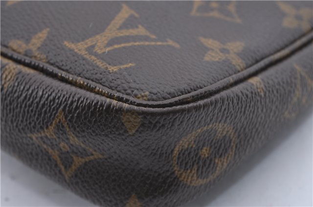 Authentic Louis Vuitton Monogram Pochette Accessoires Pouch M51980 LV 0939D