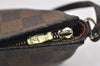 Authentic Louis Vuitton Damier Trousse Makeup Hand Bag Pouch N51982 LV 0939I