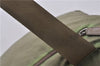 Authentic PRADA Nylon Tessuto Leather Shoulder Tote Bag Green 0940G